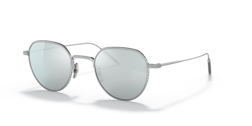 0OV1298T - Oliver Peoples - Silver - (Brushed Silver 5254) - 47 - 22 - 145 MM - Ardor Eyewear 827934467903