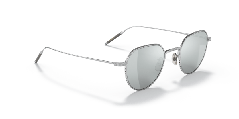 0OV1298T - Oliver Peoples - Silver - (Brushed Silver 5254) - 47 - 22 - 145 MM - Ardor Eyewear 827934467903