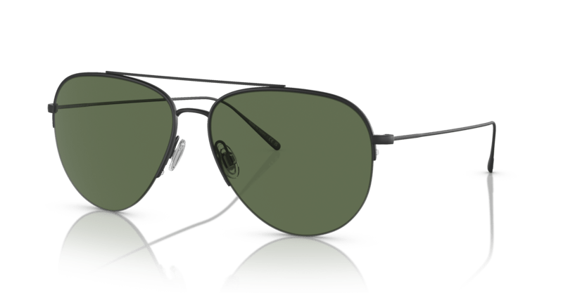 0OV1303ST - Oliver Peoples - Frame: Black - (Matte Black 50629A) - Lens: Green Polar Polarized - 60 MM - Ardor Eyewear