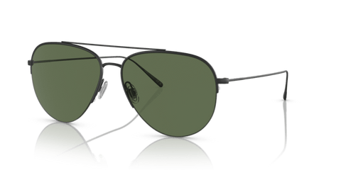 0OV1303ST - Oliver Peoples - Frame: Black - (Matte Black 50629A) - Lens: Green Polar Polarized - 60 MM - Ardor Eyewear