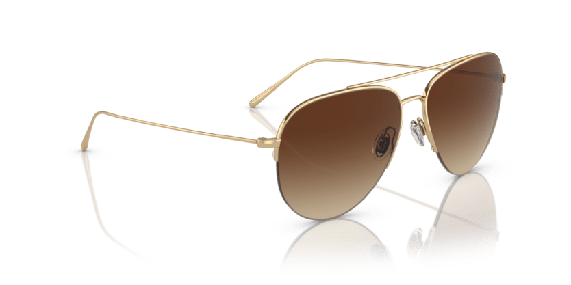 0OV1303ST - Oliver Peoples - Frame: Gold - (Gold 5292Q1) - Lens: Dark Brown Gradient Mirror - 60 MM - Ardor Eyewear