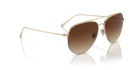 0OV1303ST - Oliver Peoples - Frame: Gold - (Gold 5292Q1) - Lens: Dark Brown Gradient Mirror - 60 MM - Ardor Eyewear