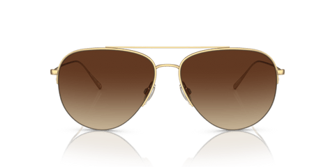 0OV1303ST - Oliver Peoples - Frame: Gold - (Gold 5292Q1) - Lens: Dark Brown Gradient Mirror - 60 MM - Ardor Eyewear