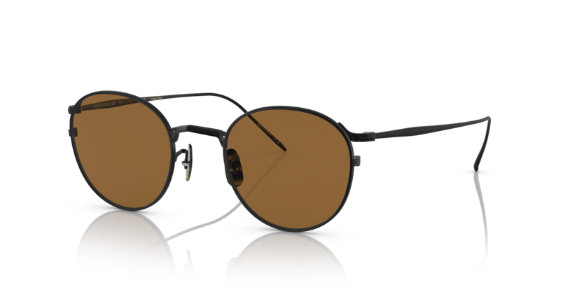 0OV1311ST - Oliver Peoples - (Matte Black) True Brown - 48 - 22 - 145 MM - Ardor Eyewear 827934479319