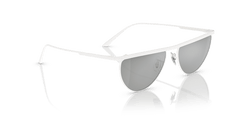 0OV1342S - Oliver Peoples - (Shiny White) Silver Mirror - 56 - 17 - 145 MM - Ardor Eyewear 827934501805