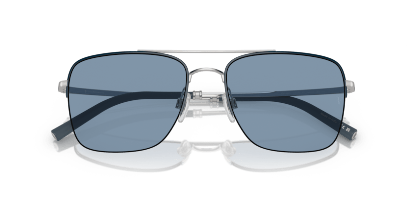 0OV1343S - Oliver Peoples - (Blue Ash/Brushed Silver) Marine - 56 - 18 - 145 MM - Ardor Eyewear 827934504028