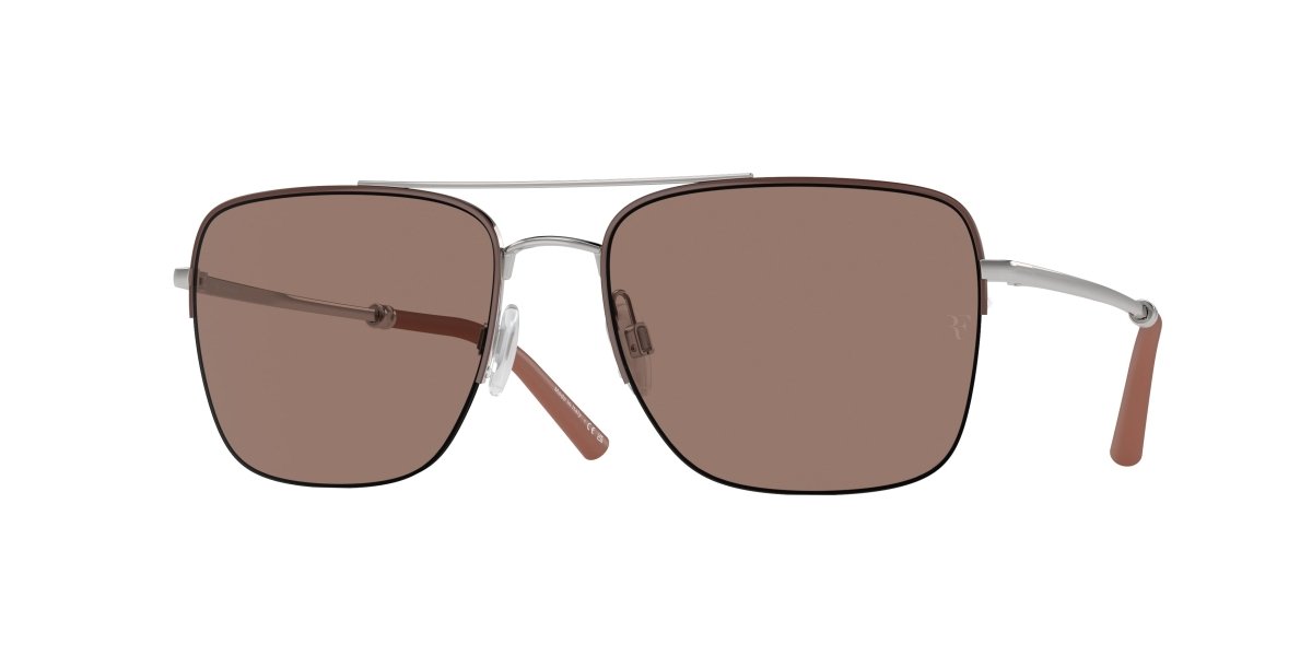 0OV1343S - Oliver Peoples - (Brick/Silver) Sierra - 56 - 18 - 145 MM - Ardor Eyewear 827934504011