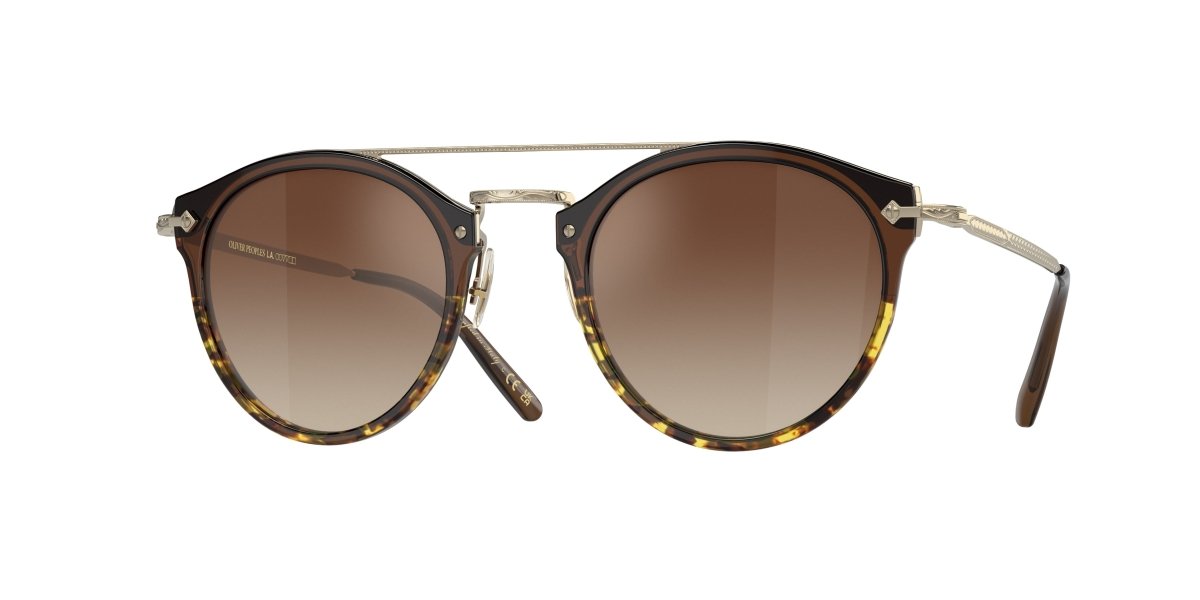 0OV5349S - Oliver Peoples - (Espresso/382 Gradient/Gold) Dark Brown Gradient Mirror - 50 - 24 - 140 MM - Ardor Eyewear 827934483316