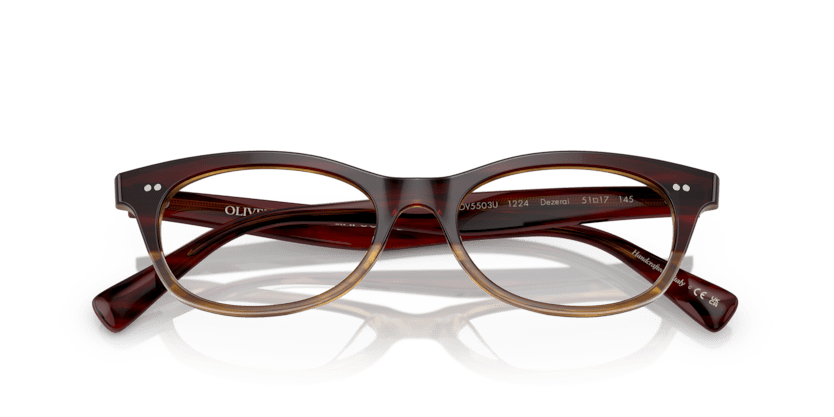 0OV5503U - Oliver Peoples - Red - (Red Tortoise Gradient 1224) - 51 - 17 - 145 MM - Ardor Eyewear 827934481664