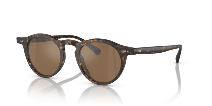 0OV5504SU - Oliver Peoples - (Semi - Matte Atago Tortoise) Cognac Mirror - 47 - 20 - 145 MM - Ardor Eyewear 827934481992