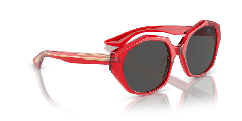 0OV5511SU - Oliver Peoples - (Translucent Red) Grey - 57 - 19 - 145 MM - Ardor Eyewear 827934481985