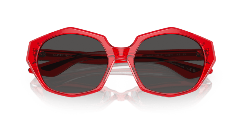 0OV5511SU - Oliver Peoples - (Translucent Red) Grey - 57 - 19 - 145 MM - Ardor Eyewear 827934481985