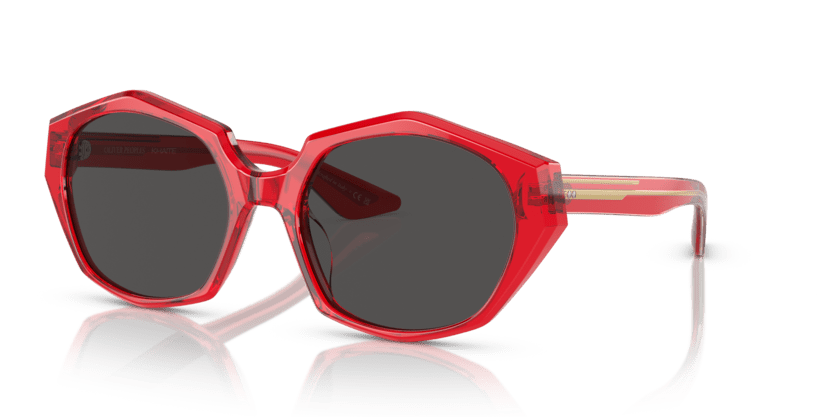 0OV5511SU - Oliver Peoples - (Translucent Red) Grey - 57 - 19 - 145 MM - Ardor Eyewear 827934481985