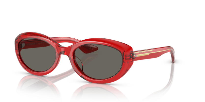 0OV5513SU - Oliver Peoples - (Translucent Red) Carbon Grey - 53 - 19 - 145 MM - Ardor Eyewear 827934483194