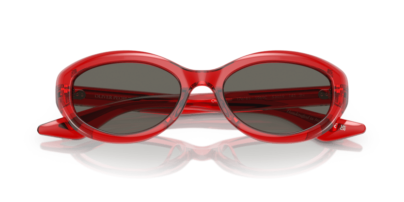 0OV5513SU - Oliver Peoples - (Translucent Red) Carbon Grey - 53 - 19 - 145 MM - Ardor Eyewear 827934483194