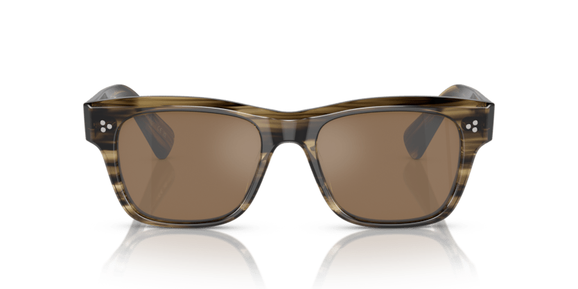 0OV5524SU - Oliver Peoples - (Olive Smoke) Cognac Mirror - 52 - 18 - 145 MM - Ardor Eyewear 827934499164