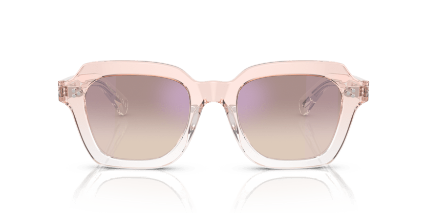 0OV5526SU - Oliver Peoples - (Light Silk/Crystal Gradient) Soft Tan Gradient Mirror - 51 - 21 - 145 MM - Ardor Eyewear 827934500723