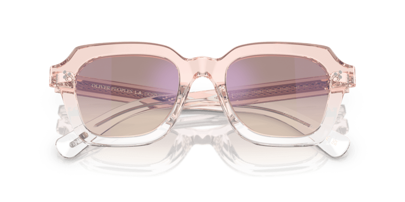 0OV5526SU - Oliver Peoples - (Light Silk/Crystal Gradient) Soft Tan Gradient Mirror - 51 - 21 - 145 MM - Ardor Eyewear 827934500723