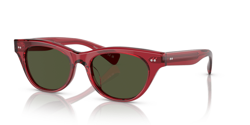 0OV5541SU - Oliver Peoples - (Translucent Red) G - 15 - 52 - 18 - 145 MM - Ardor Eyewear 827934501416