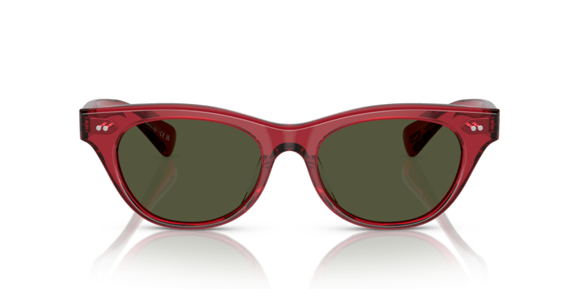 0OV5541SU - Oliver Peoples - (Translucent Red) G - 15 - 52 - 18 - 145 MM - Ardor Eyewear 827934501416