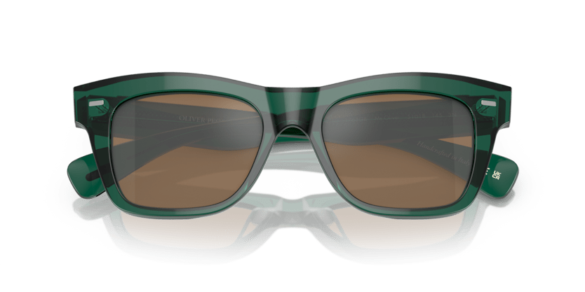 0OV5542SU - Oliver Peoples - (Translucent Dark Teal) Cognac Mirror - 51 - 18 - 145 MM - Ardor Eyewear 827934501461