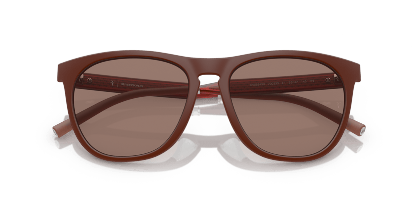 0OV5554SU - Oliver Peoples - (Semi - Matte Brick) Sierra - 55 - 17 - 145 MM - Ardor Eyewear 827934504202