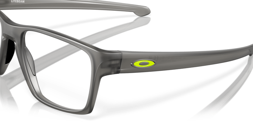 0OX8140 - Oakley Frame - Grey - (Satin Grey Smoke 814002) - 55 - 18 - 140 MM - Ardor Eyewear 888392344342