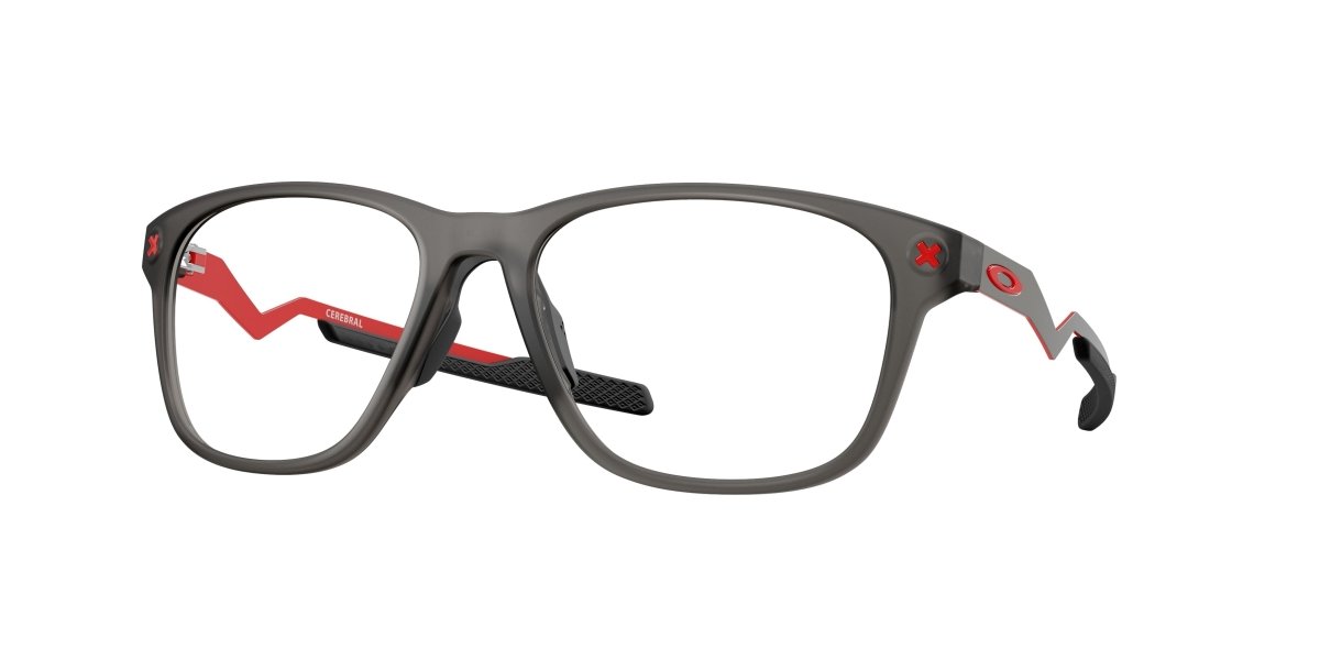 0OX8187 - Oakley Frame - Grey - (Satin Grey Smoke 818702) - 55 - 18 - 130 MM - Ardor Eyewear 888392642233