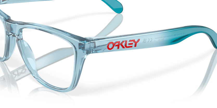 0OY8009 - Oakley Youth Rx - Blue - (Polished Translucent Stonewash 800910) - 46 - 15 - 124 MM - Ardor Eyewear 888392611482