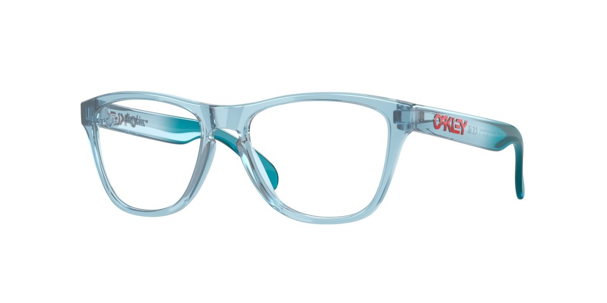 0OY8009 - Oakley Youth Rx - Blue - (Polished Translucent Stonewash 800910) - 46 - 15 - 124 MM - Ardor Eyewear 888392611482