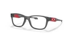 0OY8012 - Oakley Youth Rx - Grey - (Satin Grey Smoke 801202) - 50 - 15 - 129 MM - Ardor Eyewear 888392559432