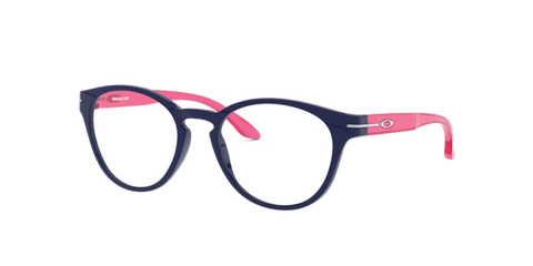 Polished Ice Blue - 0OY8017 888392512772 Oakley Youth Rx Eyeglasses Kids Woman Round