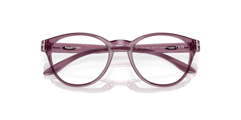 0OY8017 - Oakley Youth Rx - Violet - (Transparent Indigo 801705) - 46 - 16 - 128 MM - Ardor Eyewear 888392592439