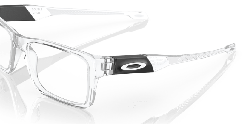 0OY8020 - Oakley Youth Rx - Transparent - (Polished Clear 802003) - 48 - 15 - 129 MM - Ardor Eyewear 888392561886