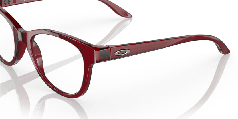 0OY8022 - Oakley Youth Rx - Red - (Polished Transparent Brick Red 802202) - 46 - 17 - 127 MM - Ardor Eyewear 888392581082