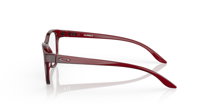 0OY8022 - Oakley Youth Rx - Red - (Polished Transparent Brick Red 802202) - 46 - 17 - 127 MM - Ardor Eyewear 888392581082