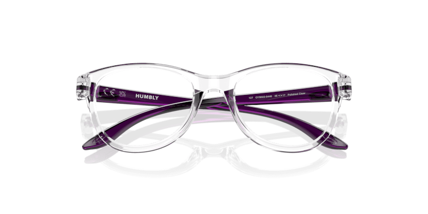 0OY8022 - Oakley Youth Rx - Transparent - (Polished Clear 802204) - 44 - 16 - 127 MM - Ardor Eyewear 888392581136