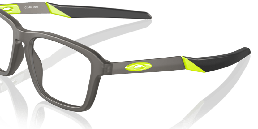 0OY8023 - Oakley Youth Rx - Grey - (Satin Grey Smoke 802302) - 47 - 15 - 130 MM - Ardor Eyewear 888392579690