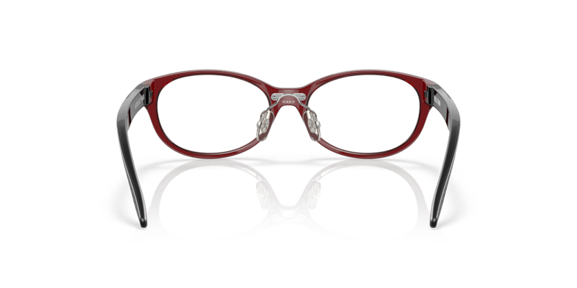 0OY8024D - Oakley Youth Rx - Red - (Polished Transparent Brick Red 802404) - 48 - 15 - 133 MM - Ardor Eyewear 888392593177