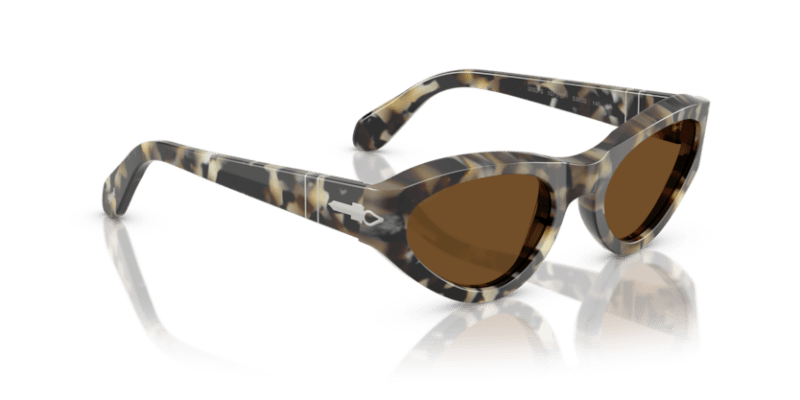 Brown Tortoise - 0PO0052S 8056262257227 Persol Sunglasses Woman Butterfly