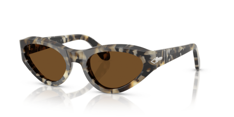 Brown Tortoise - 0PO0052S 8056262257227 Persol Sunglasses Woman Butterfly