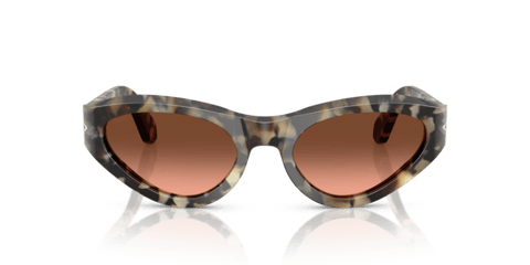 Brown Tortoise - 0PO0052S 8056262257234 Persol Sunglasses Woman Butterfly