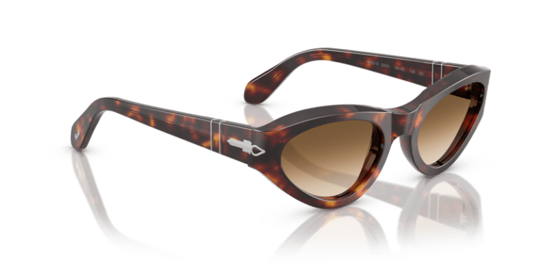 Havana - 0PO0052S 8056262257241 Persol Sunglasses Woman Butterfly