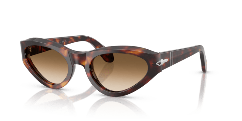 Havana - 0PO0052S 8056262257241 Persol Sunglasses Woman Butterfly
