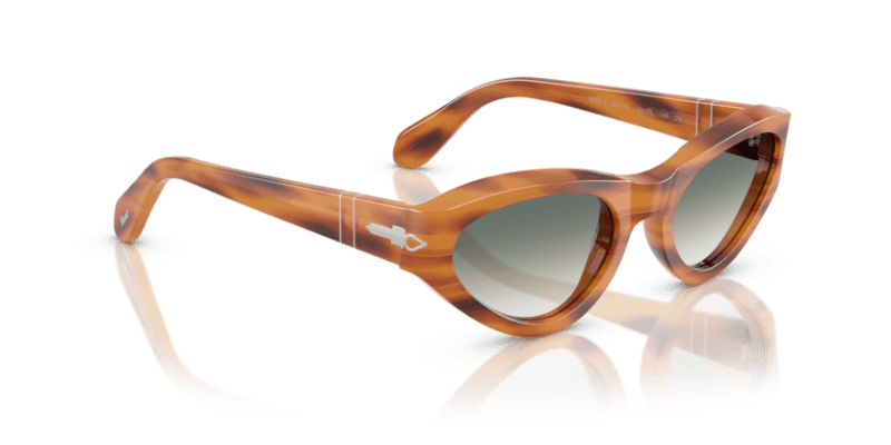 Striped Brown - 0PO0052S 8056262263426 Persol Sunglasses Woman Butterfly