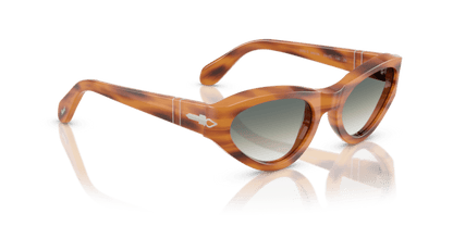 Striped Brown - 0PO0052S 8056262263426 Persol Sunglasses Woman Butterfly
