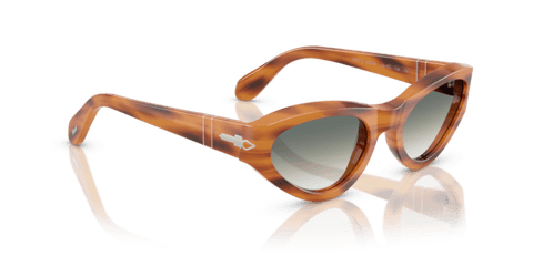 Striped Brown - 0PO0052S 8056262263426 Persol Sunglasses Woman Butterfly