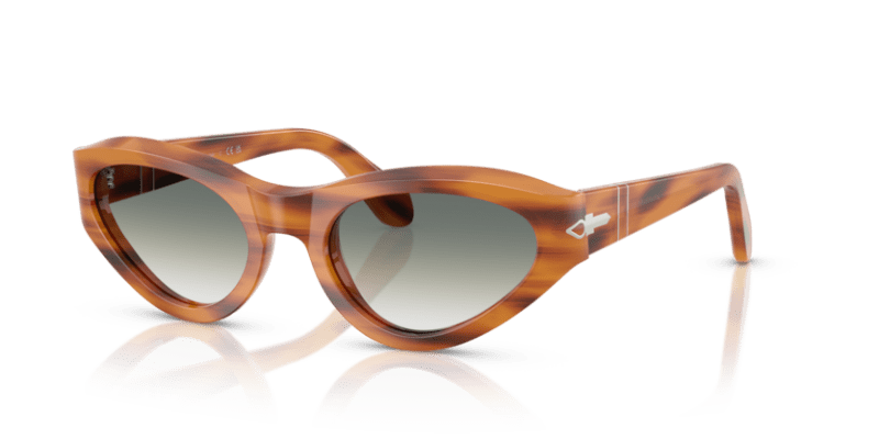 Striped Brown - 0PO0052S 8056262263426 Persol Sunglasses Woman Butterfly
