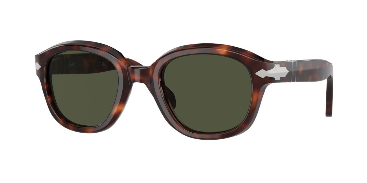 0PO0060S - Persol - (Havana) Green - 50 - 23 - 145 MM - Ardor Eyewear 8056262080535