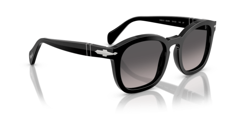 Black - 0PO0082S 8056262264713 Persol Sunglasses Unisex Irregular